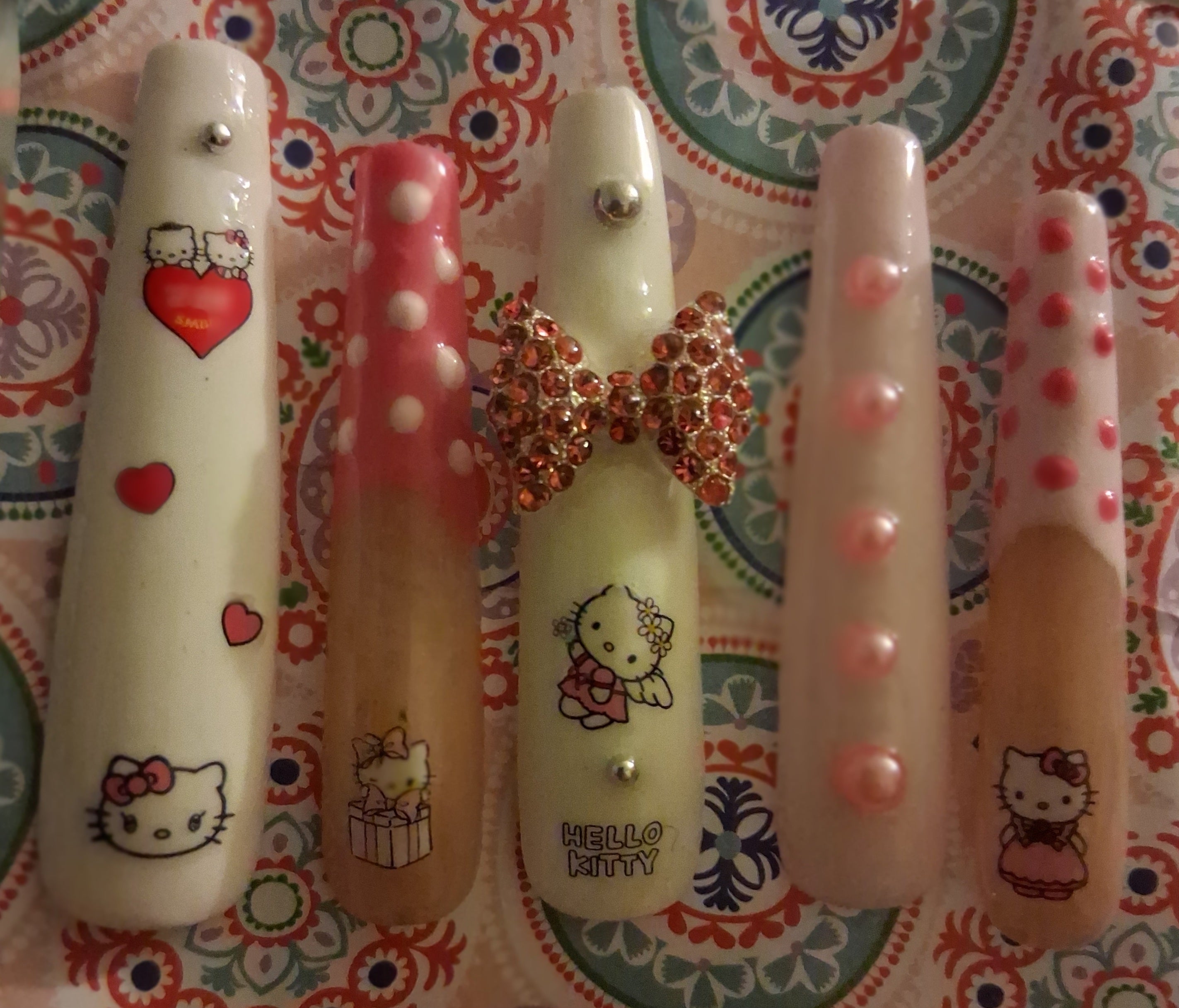 Press-On Nails (Hello Kitty 3XL)