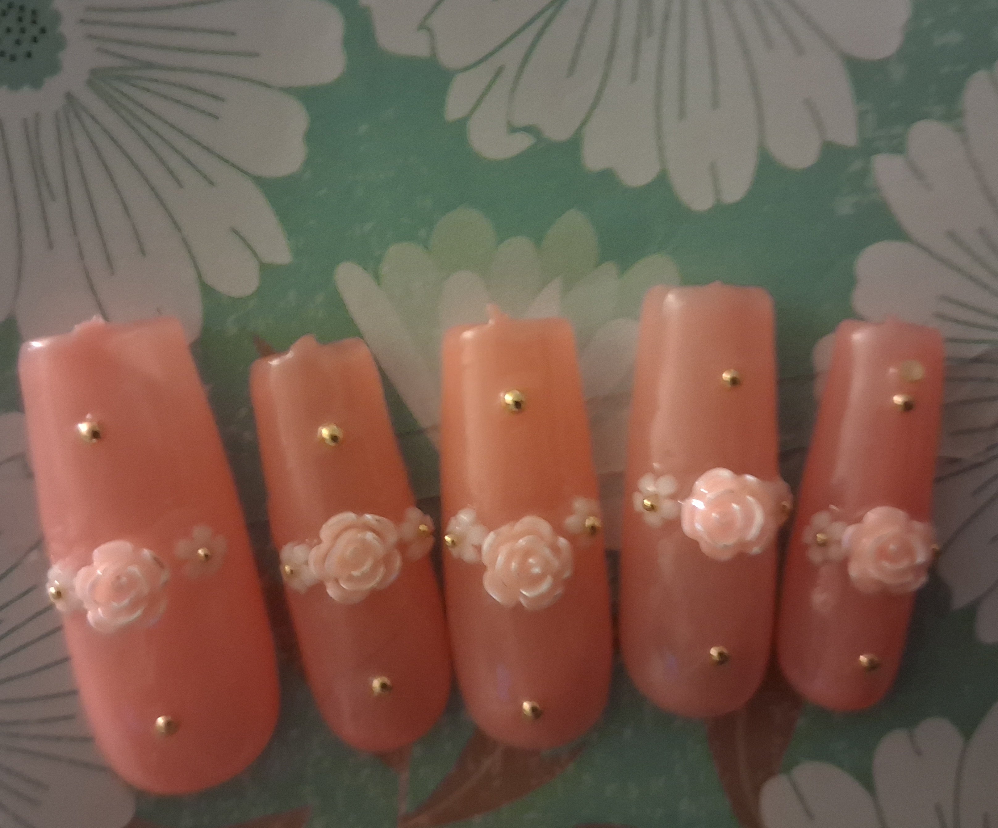 Press-On Nails (Rosy)