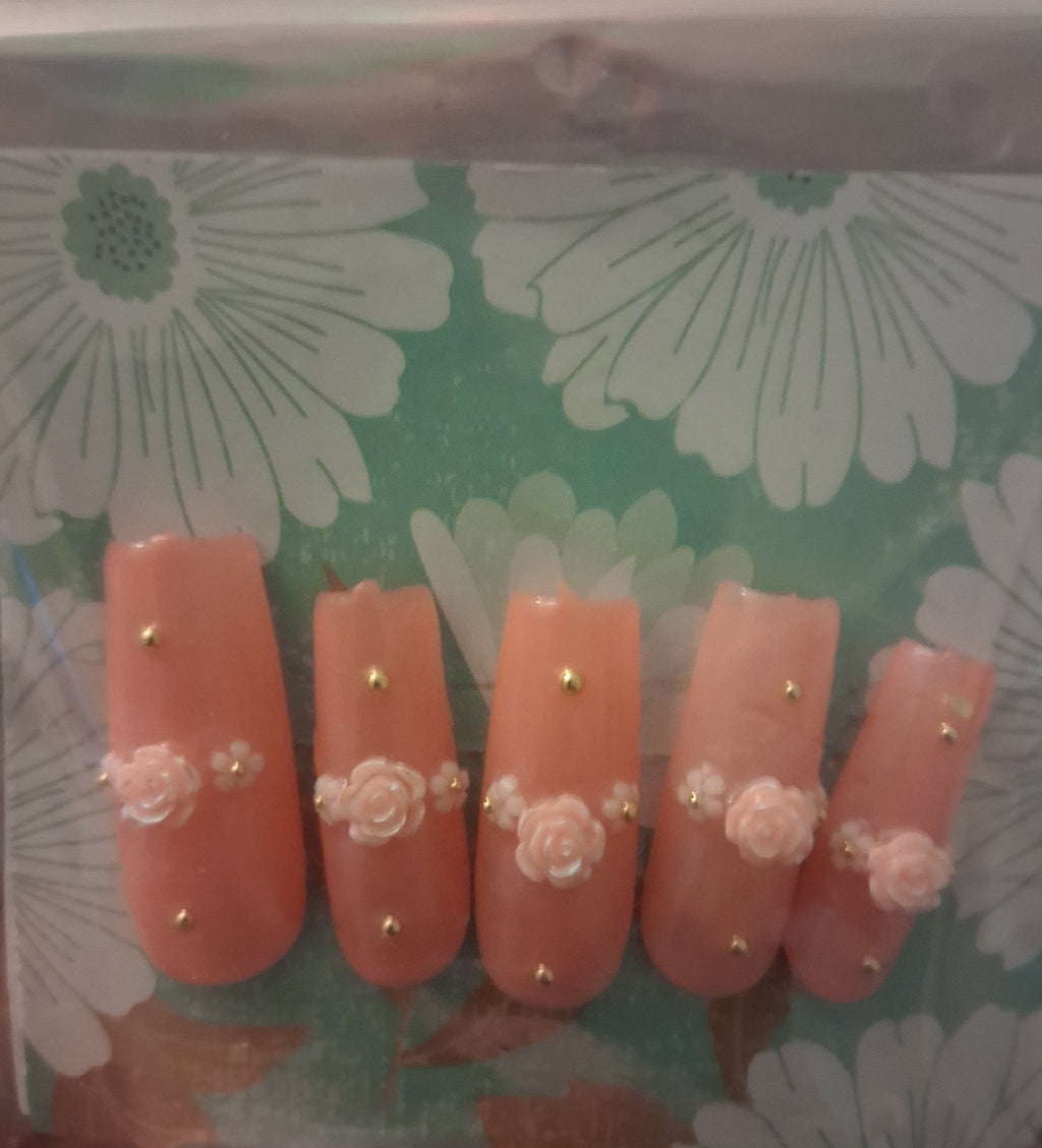 Press-On Nails (Rosy)