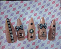 Designer Press-On Nails (Grape Jelly)