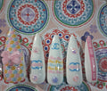Designer Press-On Nails (Pastel Pink and White)
