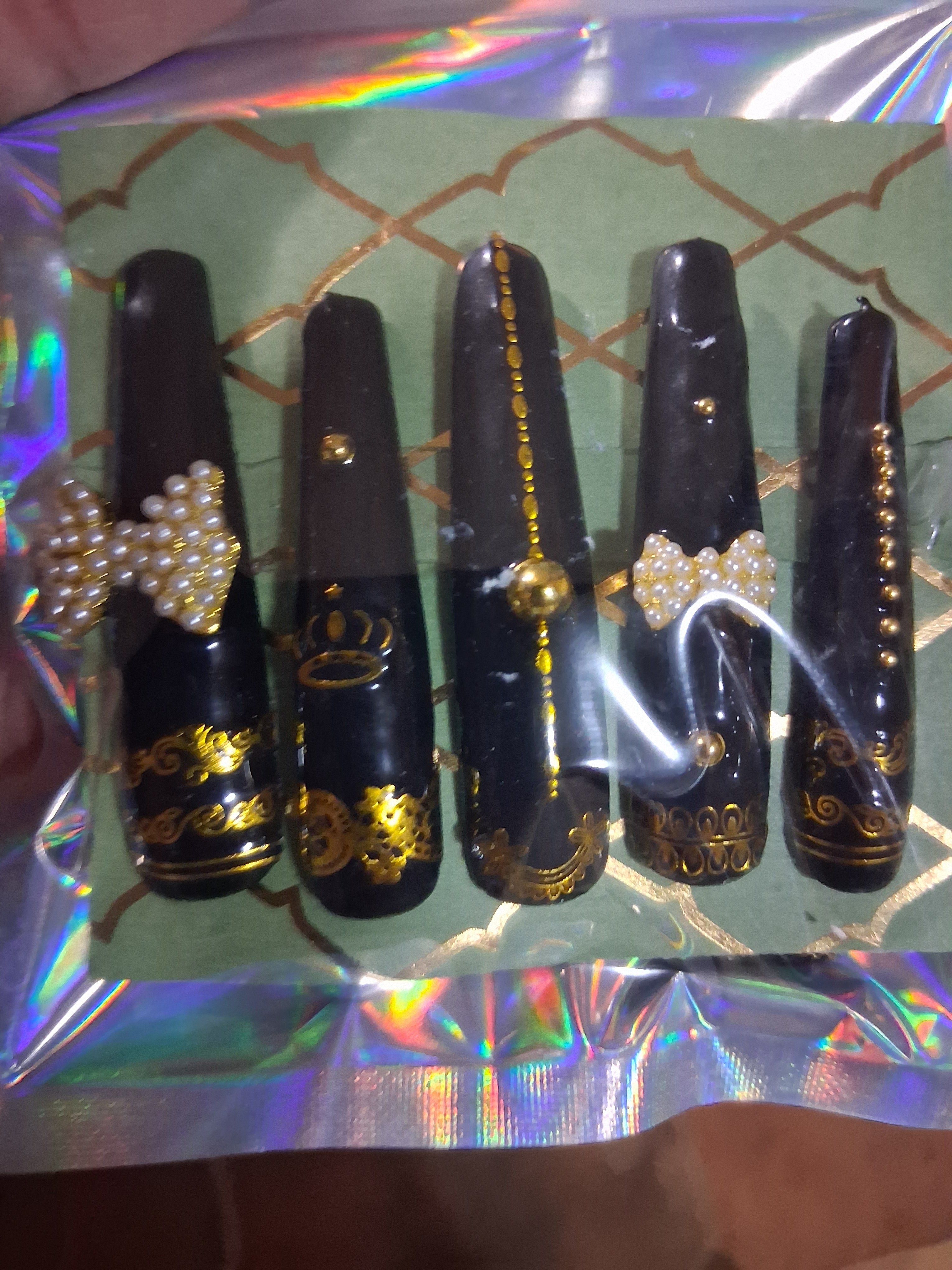 CLEARANCE BUNDLE: Press-On Nails (Fancy)