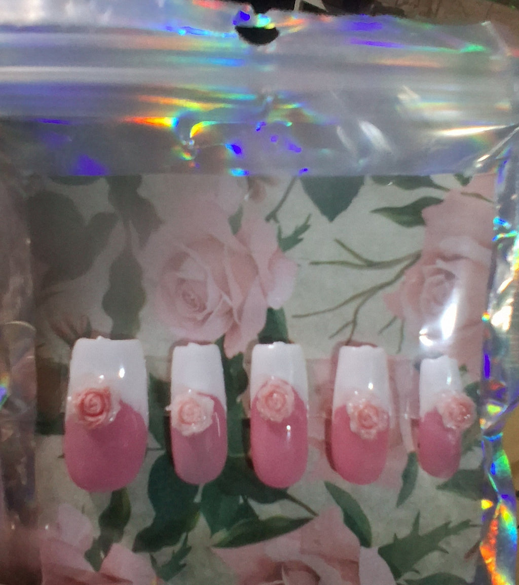 CLEARANCE BUNDLE: Press-On Nails (Florals)