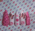 Press-On Nails (Hello Kitty Pink)